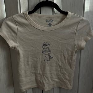 Dino baby tee